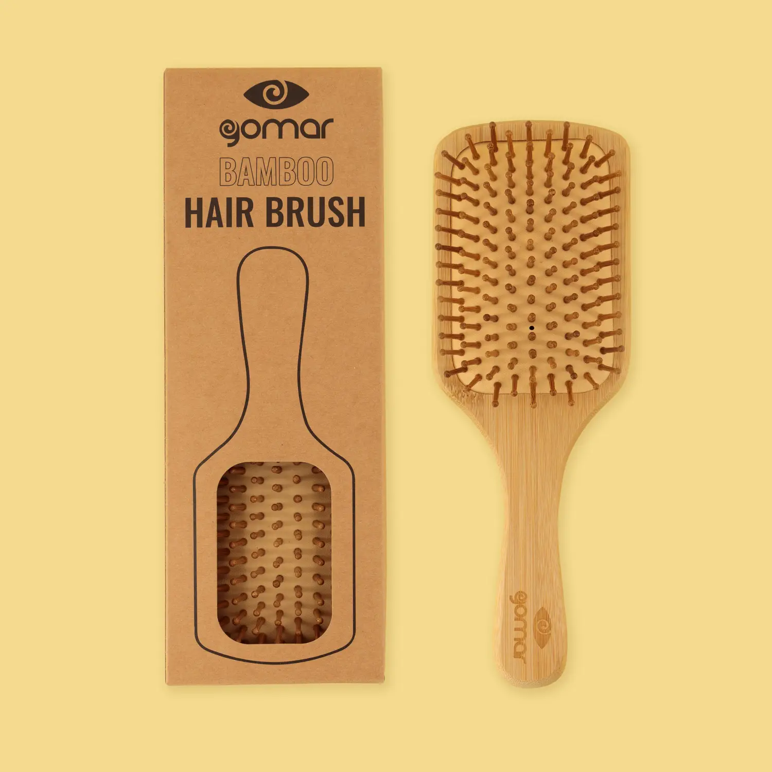 Bamboo hair brush