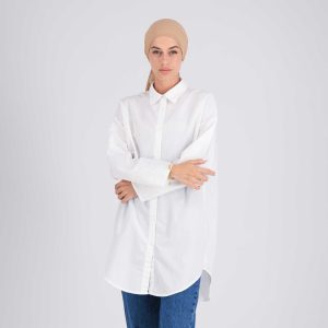 Beige chiffon (with underscarf)