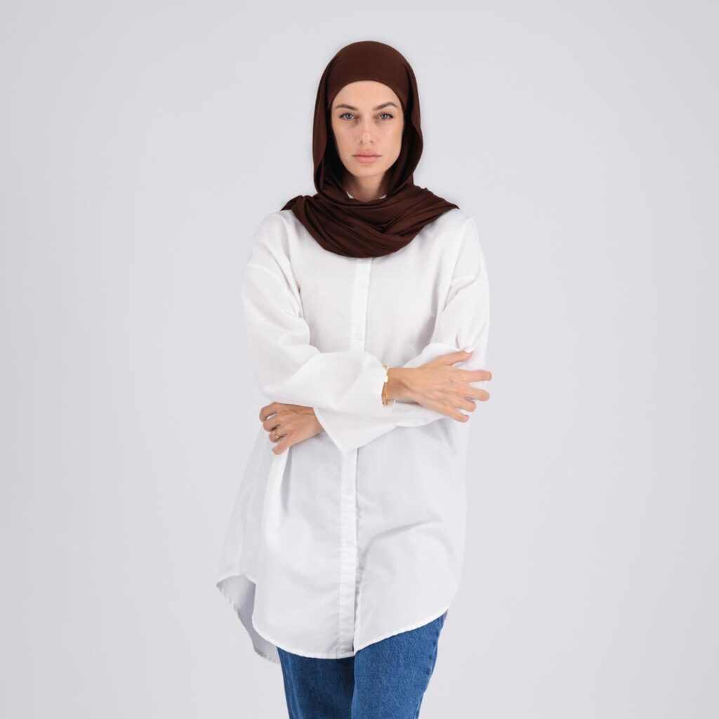 Brown cotton (with underscarf)
