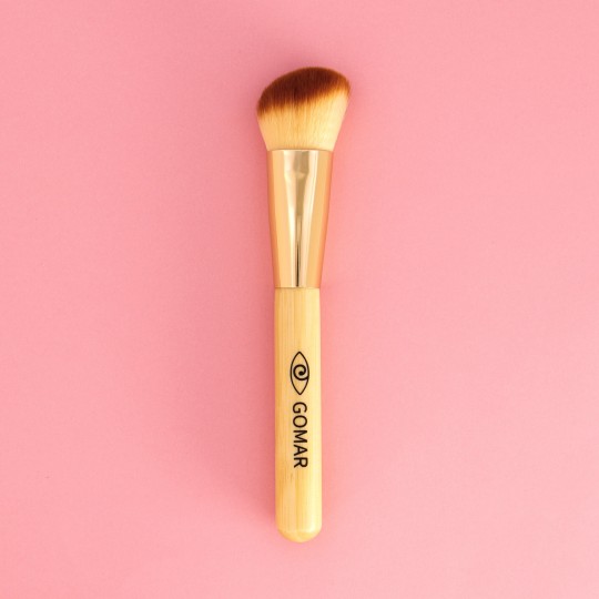Bamboo contour angled brush